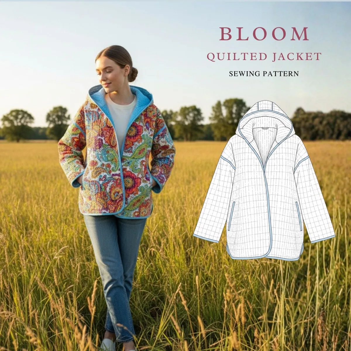 Hooded Quilted Jacket II view 9